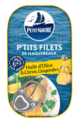 [629527] LEMON MACKERELS FILLET IN OLIVE OIL 1X6 PNAV