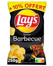 [782904] BBQ CHIPS 250G + 10 LAYS