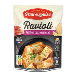 [638544] PAUL & LOUISE - Sachet Ravioli Jambon Parmesan 300g