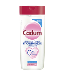 [637124] CADUM DOUCHE HYPOALLERGENIQUE FLACON 400ML