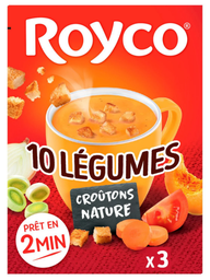 [214361] Royco Extra craquant 10 légumes et croûtons