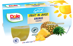 [354100] CUP 4X113G ANANAS  DOLE
