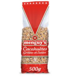 [046326] MENGUY'S ROASTED AND SALTED PEANUTS 500G