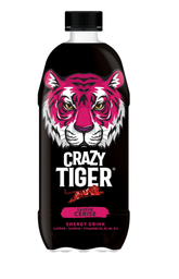 [644047] CRAZY TIGER CHERRY 1L PET (ENERGY DRINK)