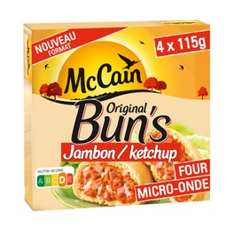 [644120] McCain ORIGINAL BUN'S HAM KETCHUP 460 G