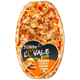 [929067] SODEBO PIZZA L'OVALE 200G CHICKEN 200G