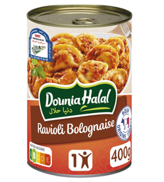 [648725] 1X2 HALAL BOLOGNESE RAVIOLI DOUN