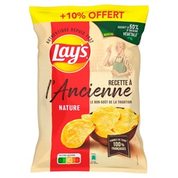 [782920] POTATO CHIPS "OLD-FASHIONED" 295G+10% LAYS