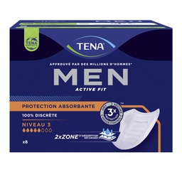 [874040] TENA Men Active fit protections niveau 3 x8