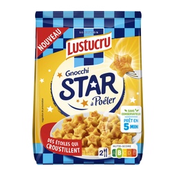 [952325] GNOCCHI A POELER EXTRA JAMBON FROMAGE LUSTUCRU 300G