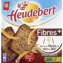 Heudebert Fibre Plus Rusk 280g