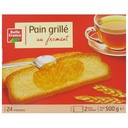 PAIN GRILLE FROMENT X 24 TRANCHES BF ETUI 500 G