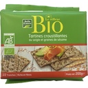 TARTINE CROUSTILLANTE SESAME BIO BF FILM 200 G