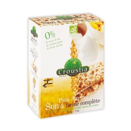 ORGANIC WHOLE BREAD UNLEAVENED 200G