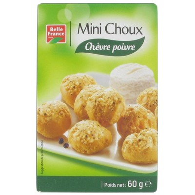 Mini Goat Cheese & Pepper Puffs Belle France 60g