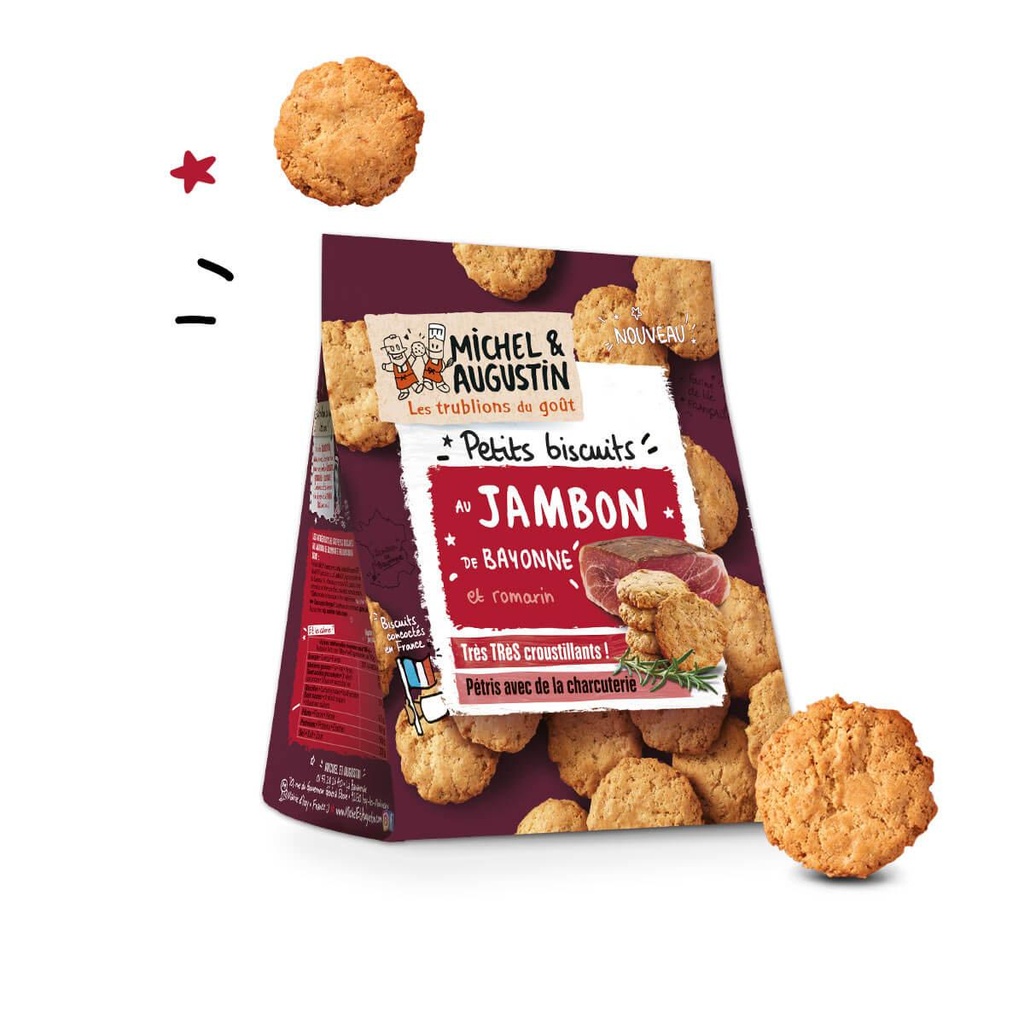 Biscuits charcuterie Bayonne 90g