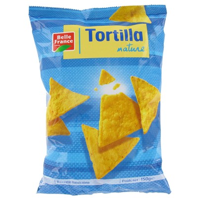Plain Tortilla Chips Belle France 150g