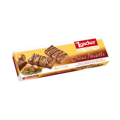 Hazelnut Cream Wafer 100g - Loacker - 100g