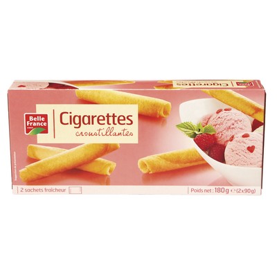 Belle France Crispy Cigarette Biscuits 180g