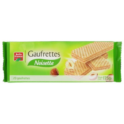 GAUFRETTE A LA NOISETTE X 20 BF FILM 175 G