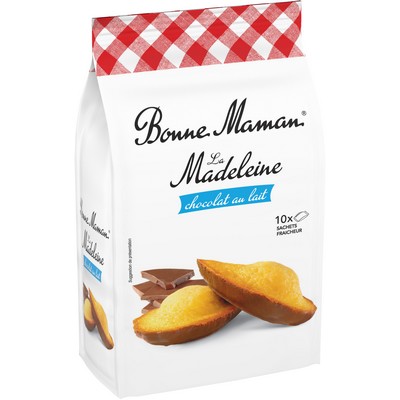 BONNE MAMAN - MILK CHOCOLATE MADELEINE X10 - 300G