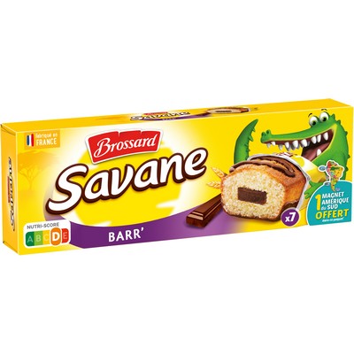 Savane Pocket Max Bars x7 210g - Brossard