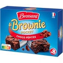 BROSSARD - MINI BROWNIE CHOCOLATE CHUNKS X 8 240g