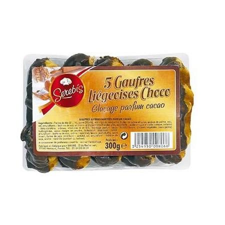 GAUFRE LIEG.CHOCO X5 300