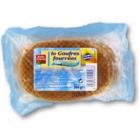 Vanilla Filled Waffles x10 Belle France 300g