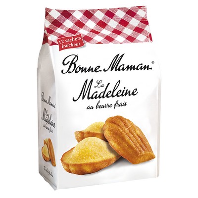 BONNE MAMAN - THE ALL-BUTTER MADELEINE X12 INDIVIDUAL PACKS - 300G PACK