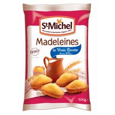 ST MICHEL - PETITES MADELEINES AUX ŒUFS - LE PAQUET DE 500G