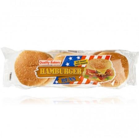 Sesame Hamburger Buns x6 300g