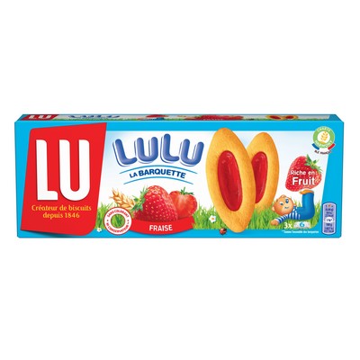 Lulu Strawberry Fruit Barquette 120g