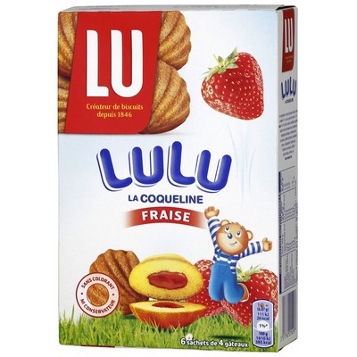 Lulu La Coqueline Strawberry 165g