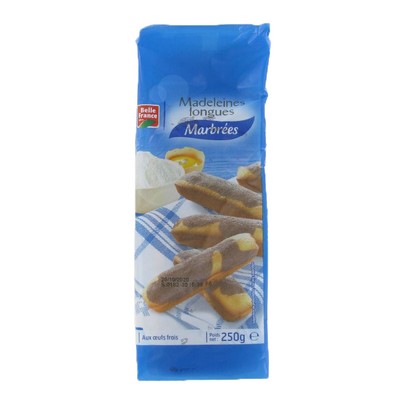 Belle France Marbled Long Madeleine Tray 250g