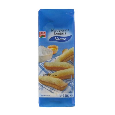 Long Madeleine Belle France Tray 250g