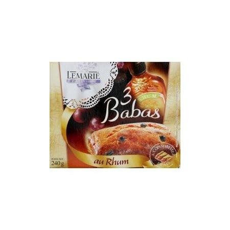 BABAS RHUM X3 240G LEMAR.