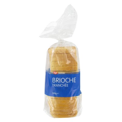 Sliced Brioche MGV Sachet 500g