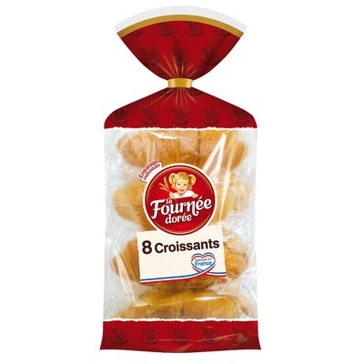 8 Croissants 320g La Fournée Dorée