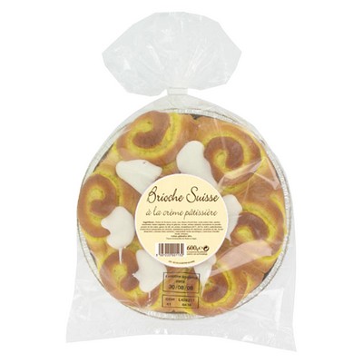 Brioche Swirl with Pastry Cream 600g