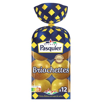 Briochette rangée x 12 480g
