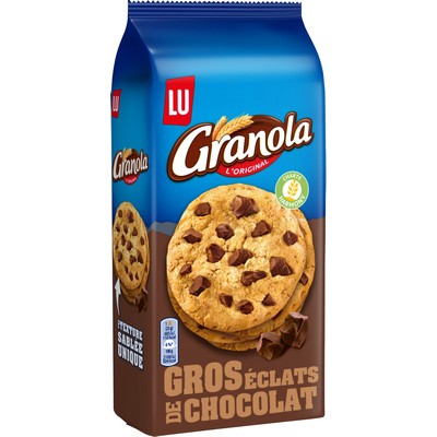 Granola Cookie Extra Chocolat 184g