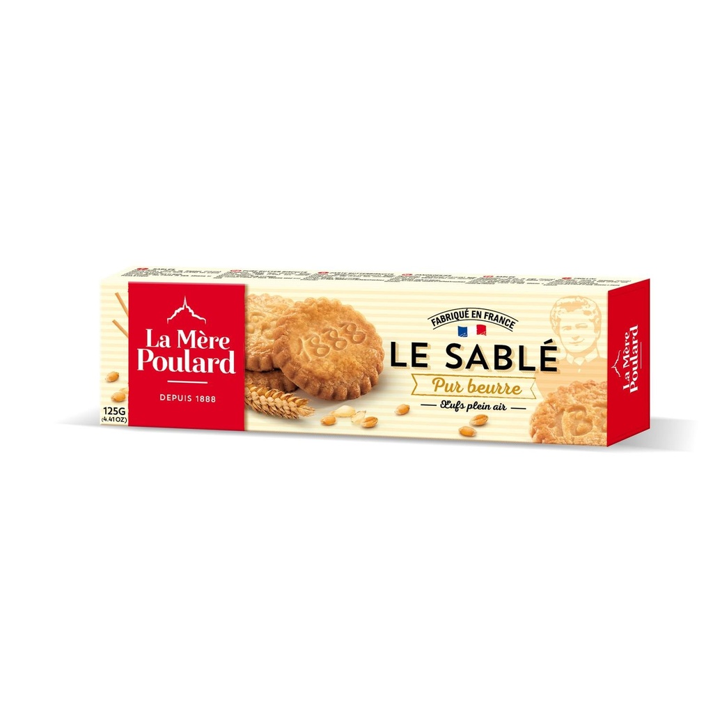 M. Poulard Sablé Shortbread Cookies 125 g