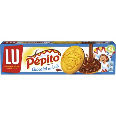 Pépito Milk Chocolate Covered Biscuits 192g