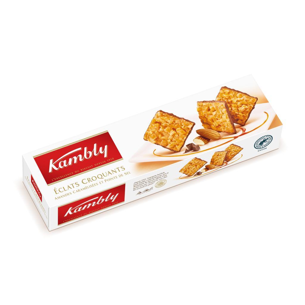 ECLATS CROQUANTS AMANDES 90G - KAMBLY - 90g