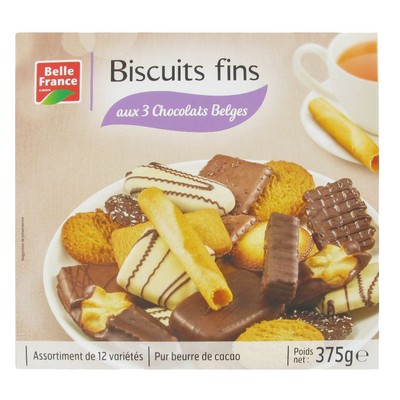 Fine Biscuit Assortment 12 Varieties Belle France 375g