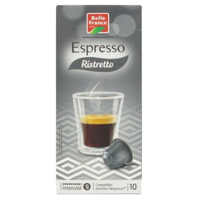 ESPRESSO RISTRETTO BF X 10 CAPSULES ALU 52 G 
