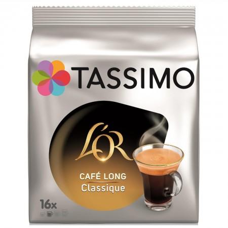TASSIMO L OR CAFE LONG CLASSIQUE CAFE EN DOSETTES X 16 - 104 GR