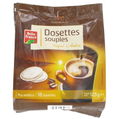 DOSETTE ORIGINE COLOMBIE X 18 BF SACHET 125 G
