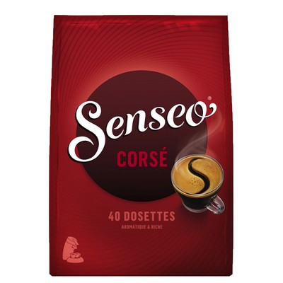 SENSEO CORSE COFFEE PODS X 40 - 277 G